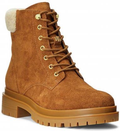 Ralph Lauren Veterlaarsjes Van Lauren bruin