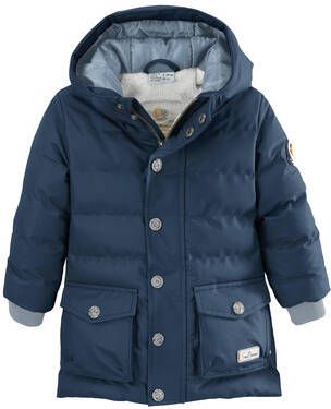 Killtec Gewatteerde parka met capuchon donkerblauw