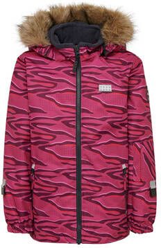 LEGO®, WEAR Winterjas LWJOSEFINE 712 Donkerroze winterjasje