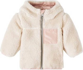 name it Outdoor jas Teddy Nbfm adele Sand shell