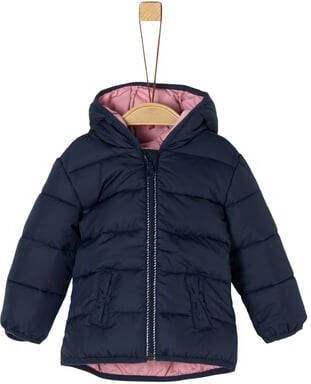s.Oliver baby gewatteerde winterjas donkerblauw