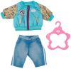 Baby Born Poppenkleding Outfit met jas, 43 cm met kleerhanger online kopen