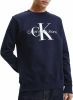 Calvin Klein Blauwe Sweater Iconic Monogram Crewneck online kopen