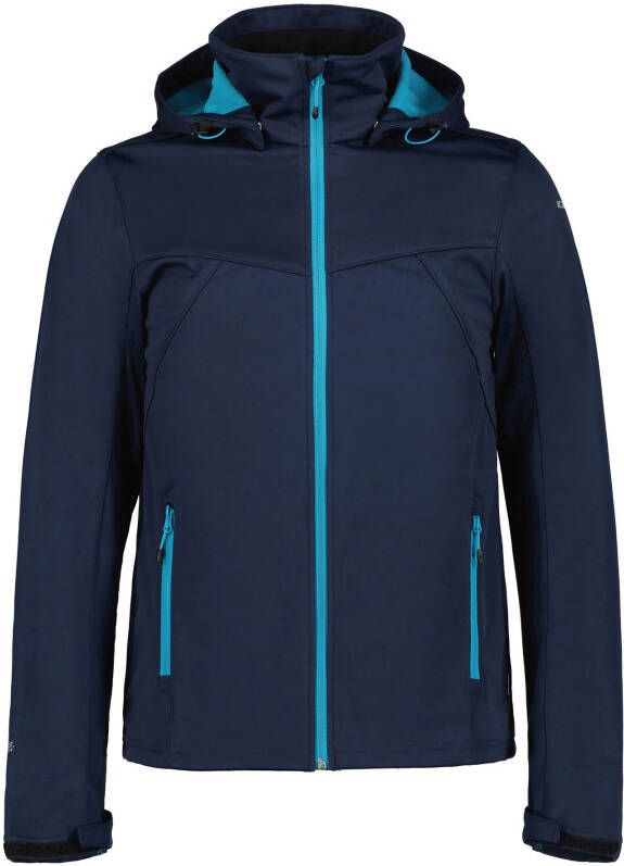 Icepeak, Biggs softshell ski-jas heren Dark Olive groen