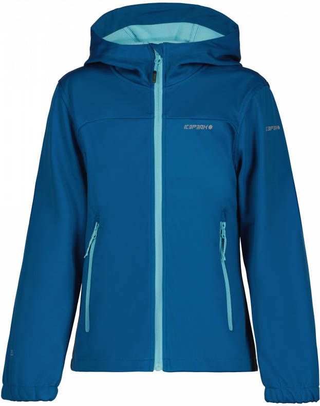 Icepeak outdoor softshell jas Kleve jr blauw