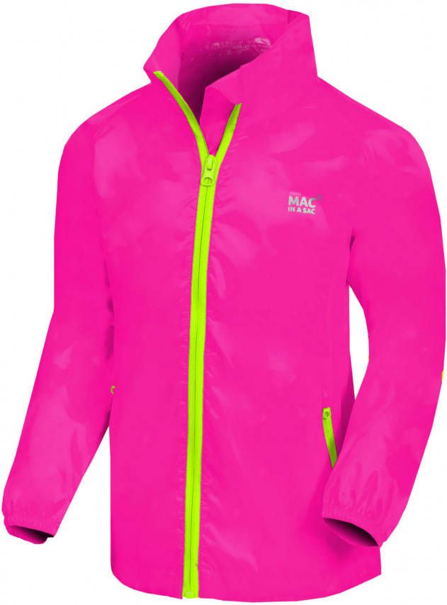 Fietsaccessoires Mac In A Sac Regenjas Junior Polyester Roze/geel