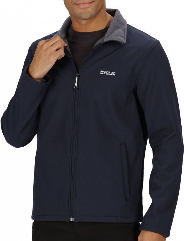 Regatta Cera V Softshell Jas Heren Blauw