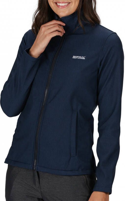 Regatta outdoor softshell jack Connie donkerblauw