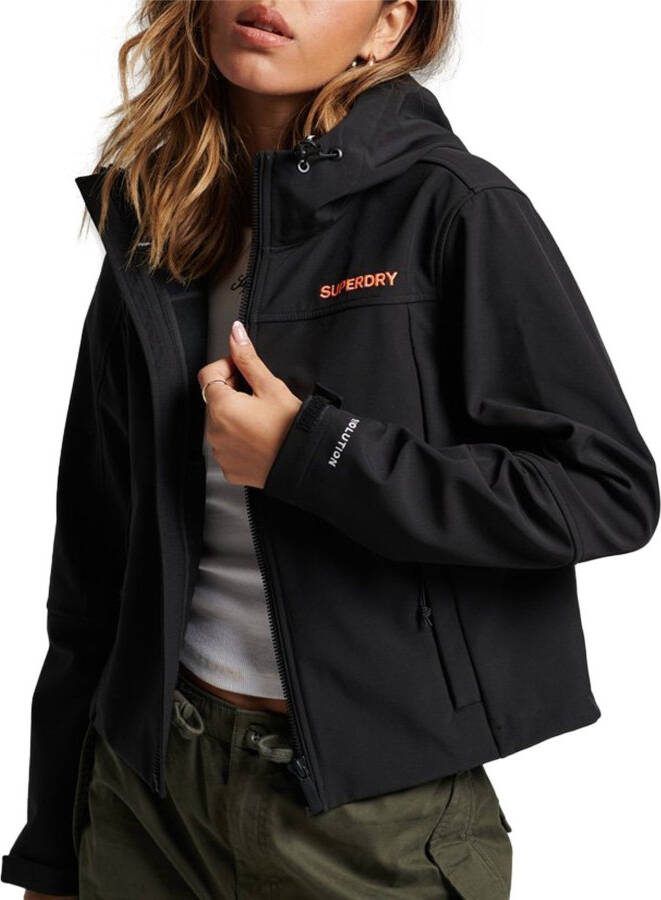 Superdry Code Trekker Hooded Softshell Jas Dames