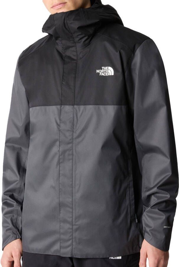 The North Face Quest Zip-In-Jas Donkergrijs/Zwart