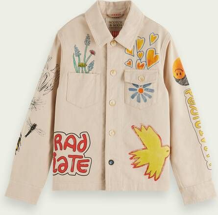 Scotch & Soda Artwork overshirt