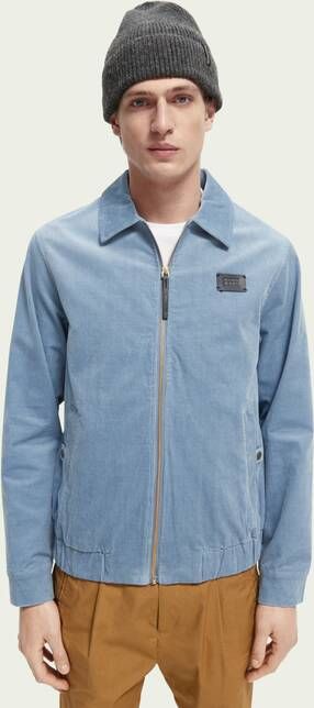 Scotch & Soda Corduroy blouson met ritssluiting