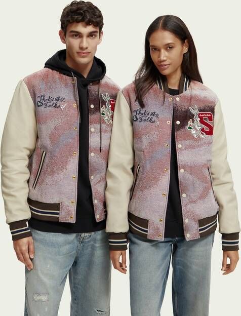 Scotch & Soda Looney Tunes x Unisex bomberjack
