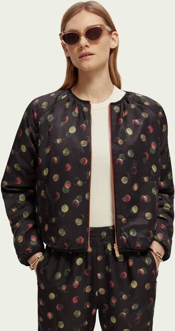 Scotch & Soda Omkeerbaar gewatteerd bomberjack