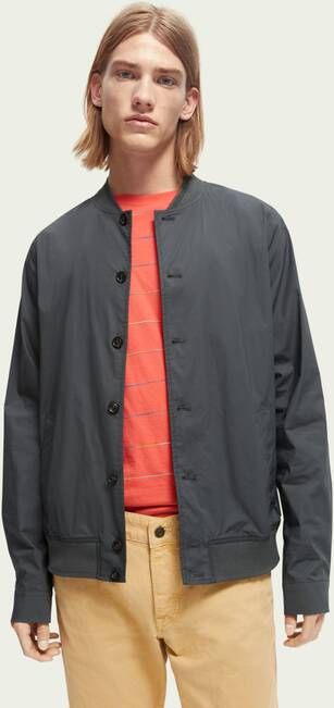 Scotch & Soda Poplin bomberjack in blousonstijl