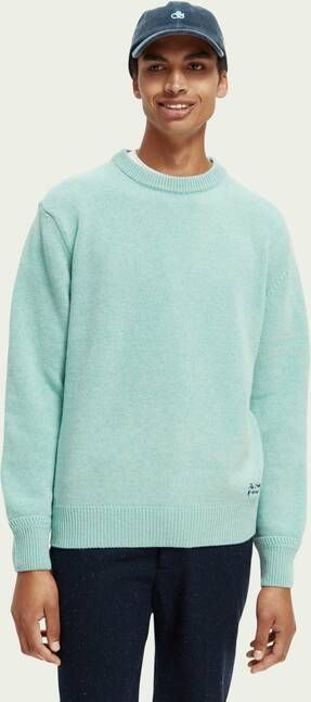 Scotch & Soda Ontspannen fit trui , Groen, Heren