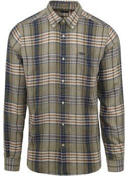 Barbour Windjack Laneskin Overhemd Ruit Groen