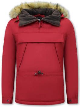 Beluomo Blazer Gewatteerde Jas Voor Over Het Hoofd