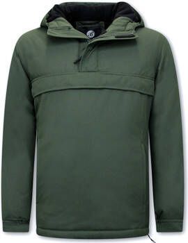 Beluomo Blazer Jas Over Je Hoofd Anorak WinterJas