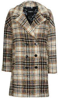 Desigual Trenchcoats & Mantels Beige Dames