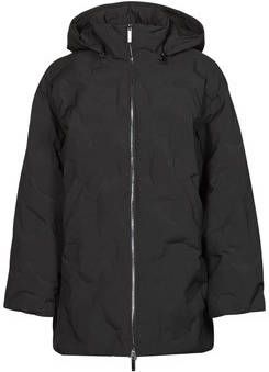 Emporio Armani Jacket with detachable hood , Zwart, Dames