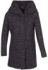 ONLY coat met textuur ONLSEDONA zwart online kopen