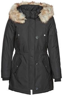 Only Onliris FUR Winter Parka , Zwart, Dames