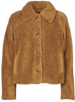 Only Emily teddy jacket , Bruin, Dames