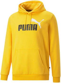 Puma Sweater Essentials+ 2 Color Big Logo Fleece Hoodie
