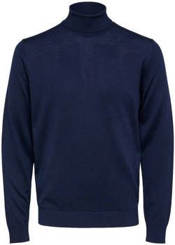 Selected Trui Town Merino Navy Blazer