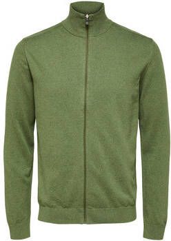 Selected Vest Cardigan full zip Berg