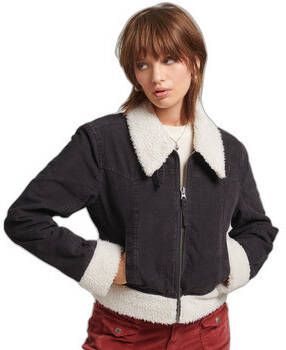 Superdry Blazer Veste doublée peau lainée femme Indie