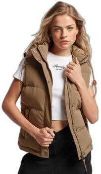 Superdry Donsjas Doudoune à capuche sans manches vintage femme Everest