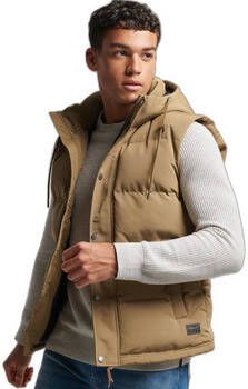 Superdry Donsjas Doudoune sans manches à capuche Everest