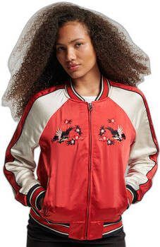 Superdry Windjack Blouson brodée femme Vintage Sukajan