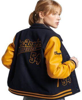 Superdry Windjack Blouson femme Vintage Mixed Varsity