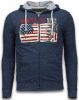 Sweater Enos Casual Vest Embroidery American Heritage - online kopen