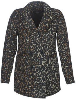 Vero Moda Vmcocoleopard Jacket Tobacco Brown/LEO | Freewear zwart