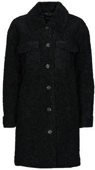 VERO MODA shacket VMKYLIEFILUCCA van gerecycled polyester zwart