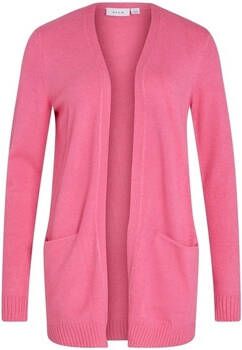 Vila Mantel Noos Cardigan Ril Fandango Pink