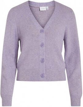 Vila Mantel Noos Ril Multi L/S Cardigan Sweet Lavander