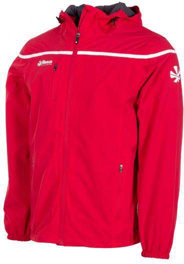 Reece Varsity Breathable Jacket Unisex Red/White
