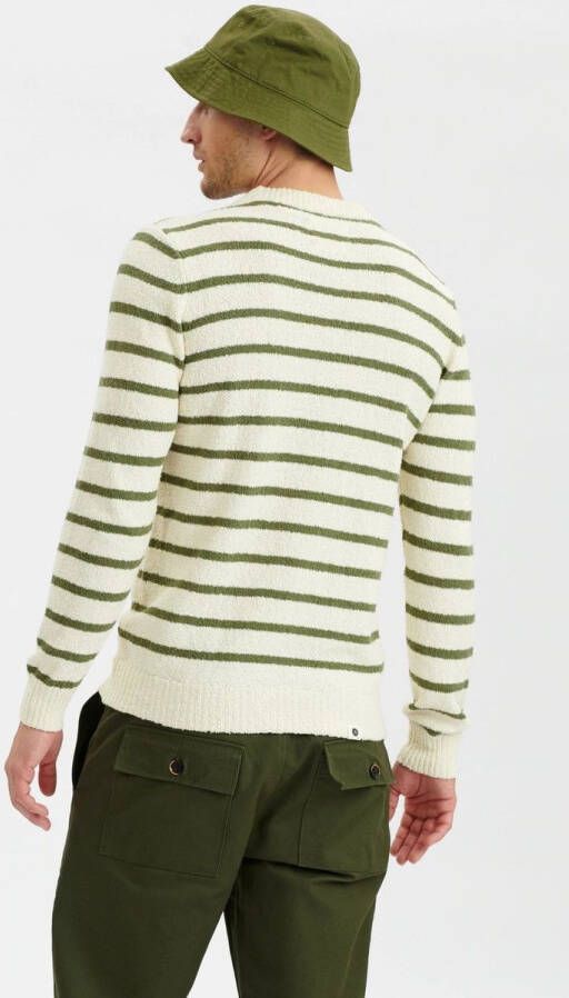 Anerkjendt Erkende Trui Rico Strepen Groen , Beige, Heren