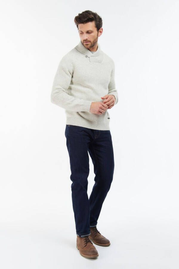 Barbour Trui Wol Lichtbeige