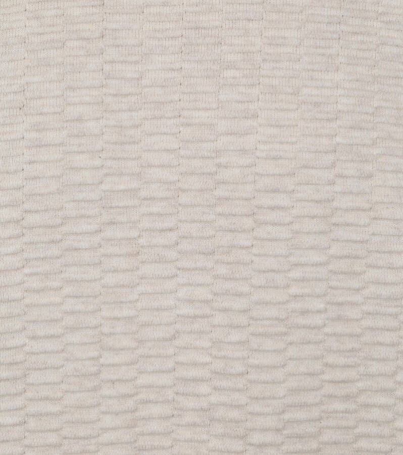 Blue Industry polo beige geprint katoen slim fit