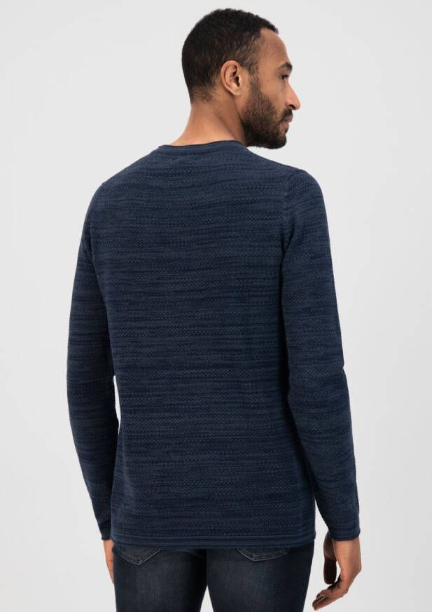 Dstrezzed Pullover crew neck popcorn melange 405496/649