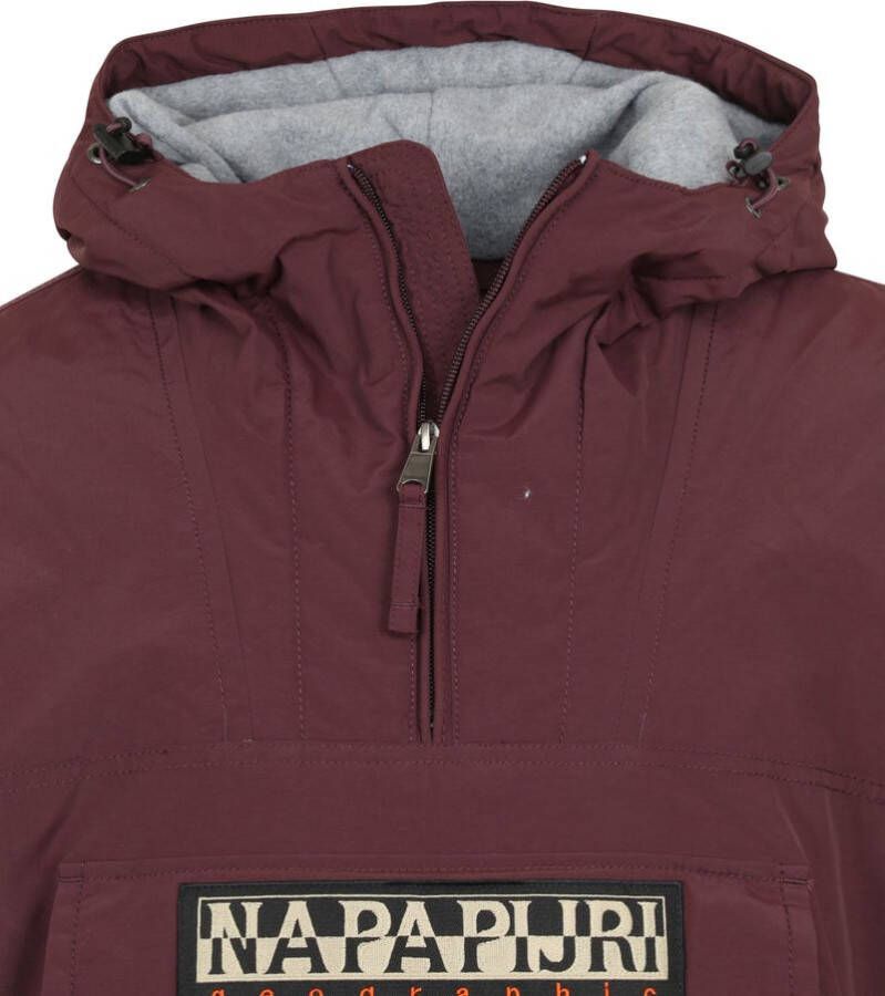 Napapijri Rainforest Jas Bordeaux Rood , Rood, Heren