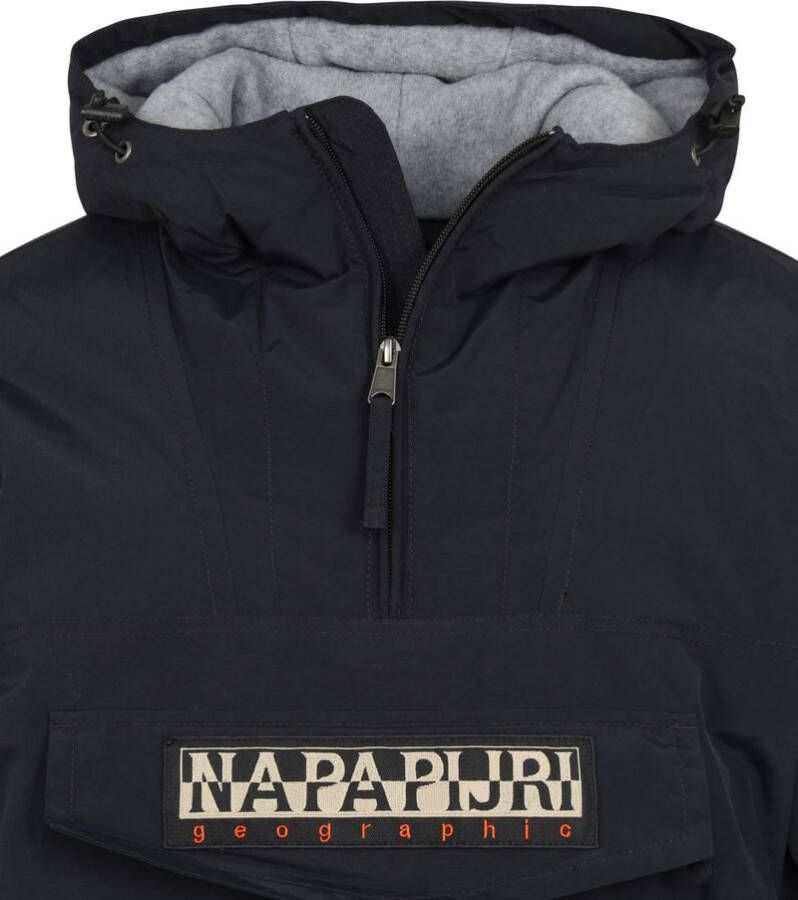 Napapijri Logo patch winterjas , Zwart, Heren