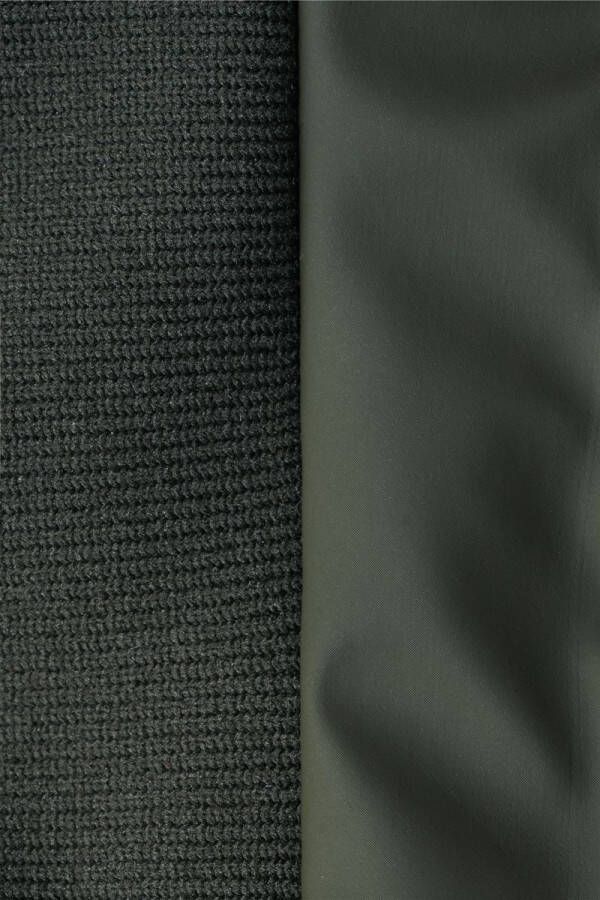 Rains Gewatteerde jassen Groen Heren