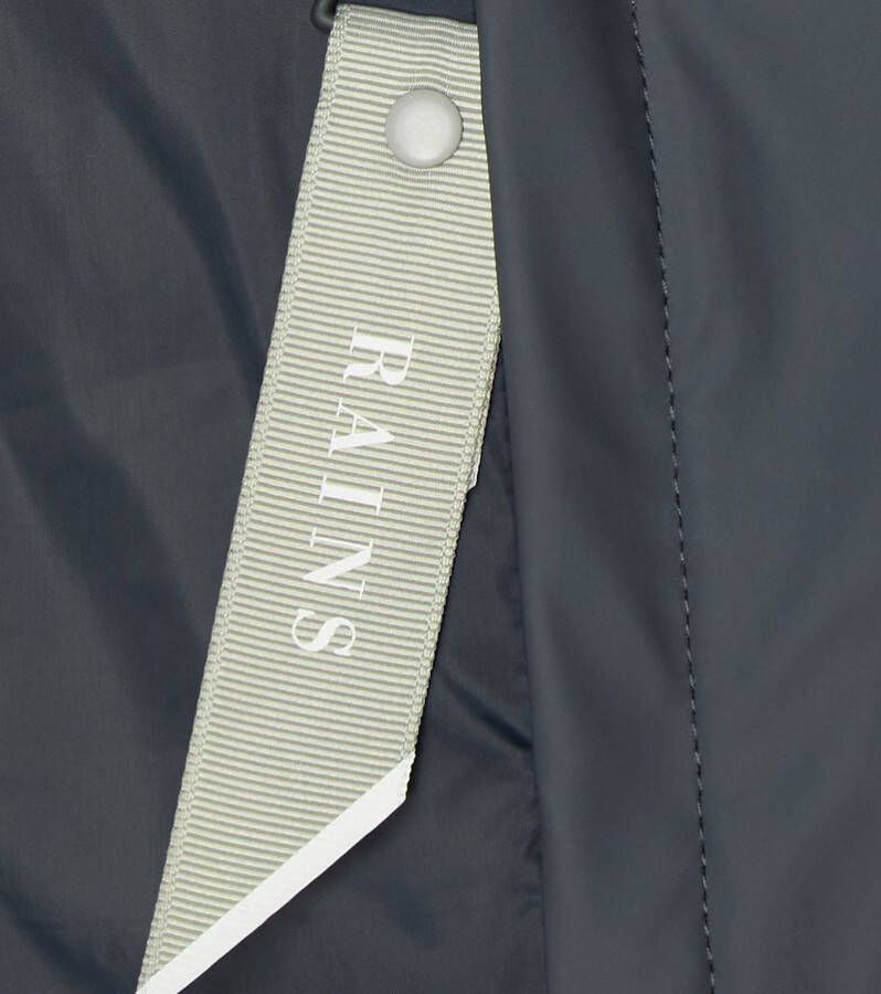 Rains Gewatteerde jassen Grijs Heren